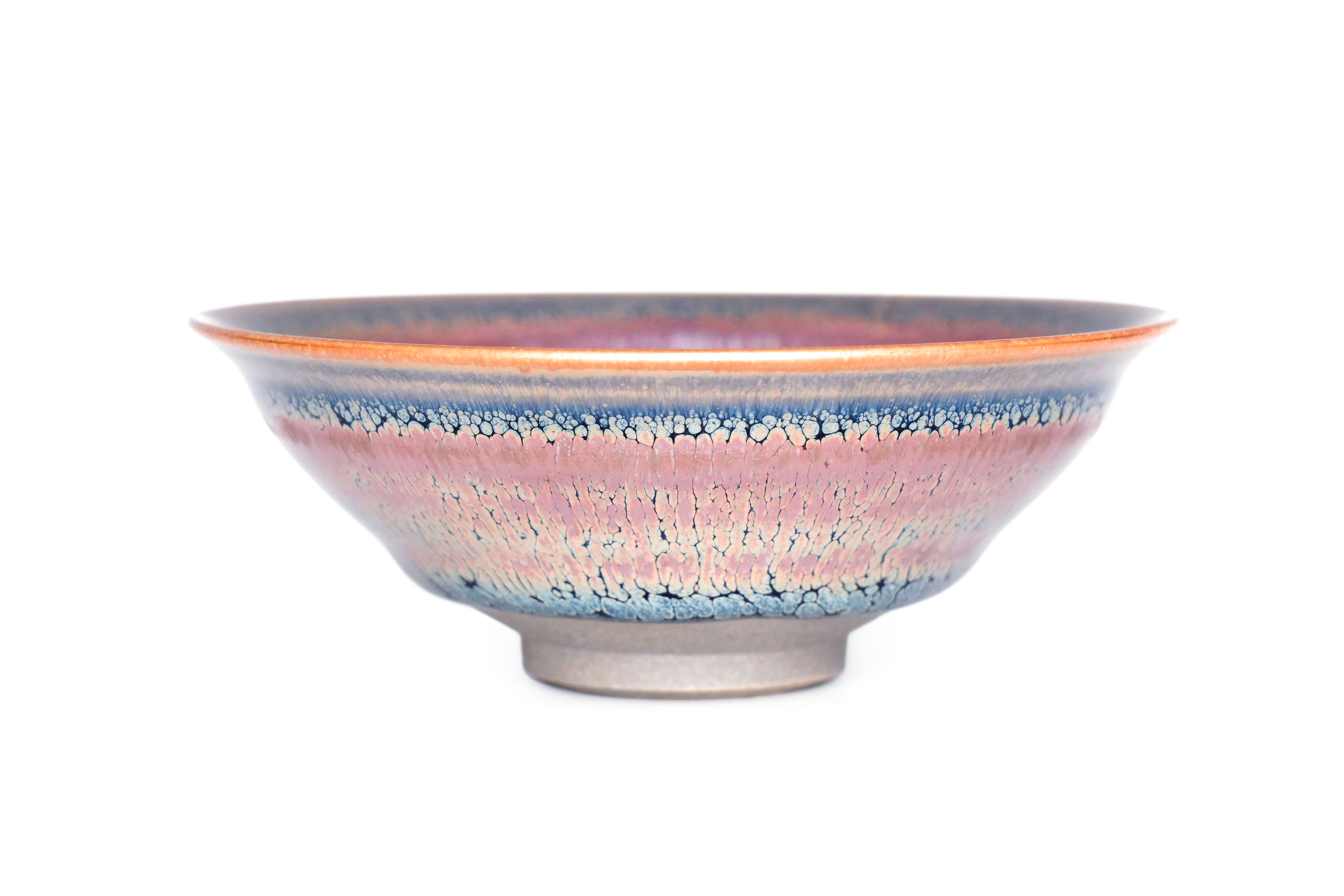 rose- pink oil drop jianzhan cup