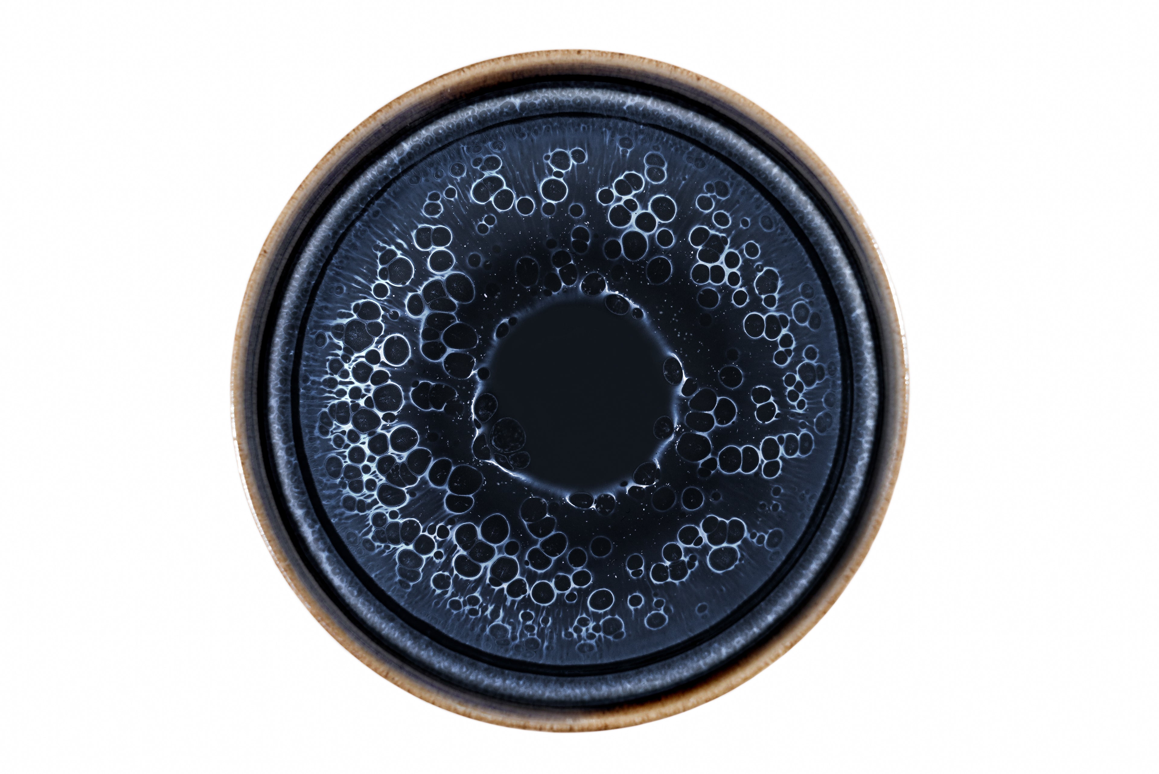black flare-eruption jianzhan cup